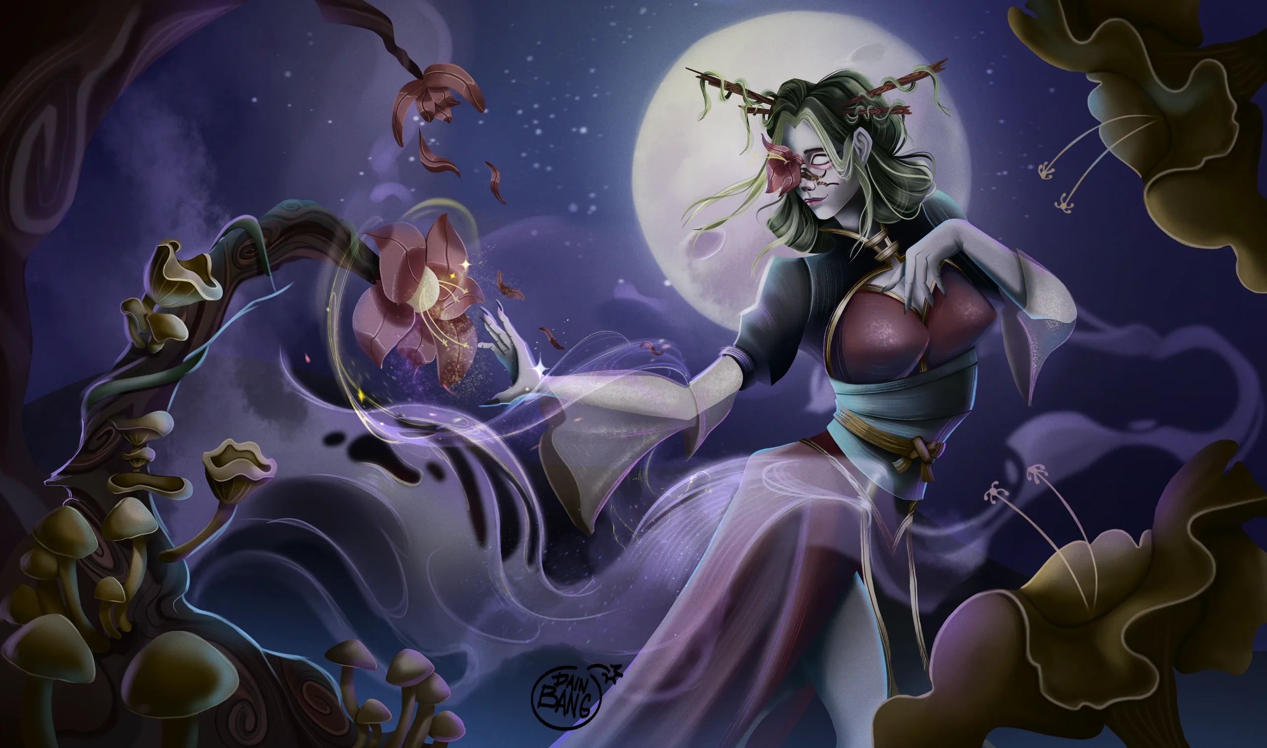 Ilustración Némora